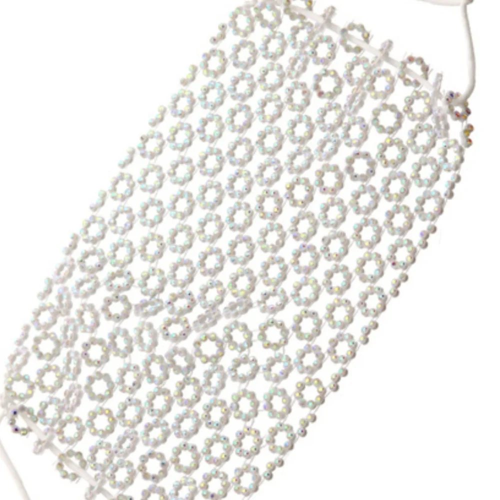 Rhinestone Fashion Face Mask